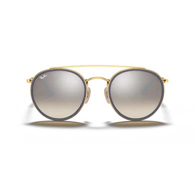 Ray-Ban RB 3647N 0019U 51 Unisex Gold Yuvarlak Güneş Gözlüğü