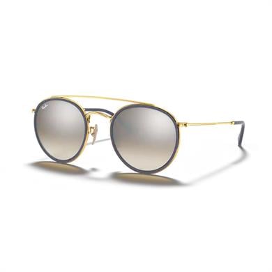 Ray-Ban RB 3647N 0019U 51 Unisex Gold Yuvarlak Güneş Gözlüğü