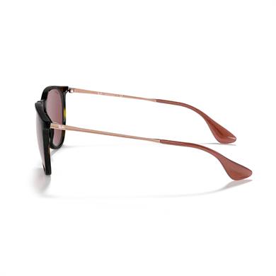 Ray-Ban RB 4171 639175 54 Erika Unisex Kahverengi Oval  Güneş Gözlüğü