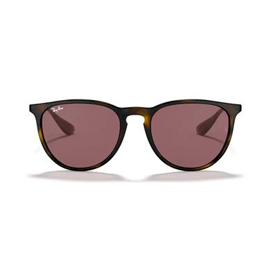 Ray-Ban RB 4171 639175 54 Erika Unisex Kahverengi Oval  Güneş Gözlüğü