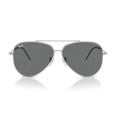 Ray-Ban RBR 0101S 003GR 59 Aviator Reverse Unisex Gümüş Damla Güneş Gözlüğü
