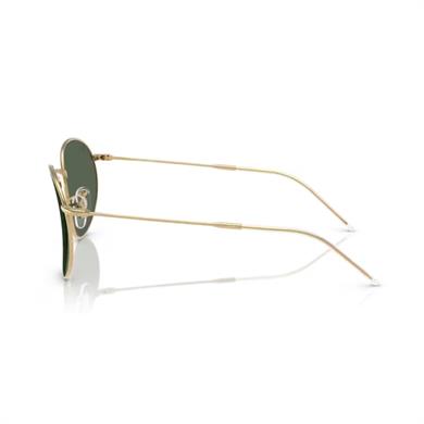 Ray-Ban RBR 0103S 001VR 53 Round Reverse Unisex Oval Gold Metal Güneş Gözlüğü