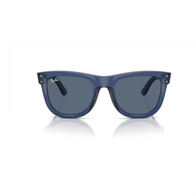 Ray-Ban RBR 0502S 67083A 50 Wayfarer Reverse Unisex Şeffaf Mavi Kemik Güneş Gözlüğü