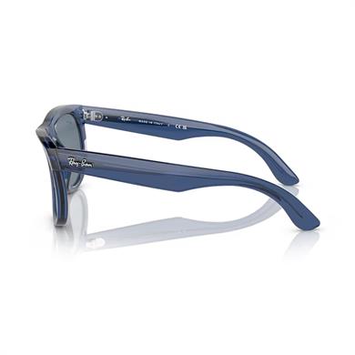 Ray-Ban RBR 0502S 67083A 53 Wayfarer Reverse Unisex Şeffaf Mavi Kemik Güneş Gözlüğü 