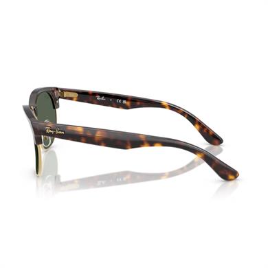 Ray-Ban RBR 0504S 1359VR 54 Clubmaster Reverse Unisex Oval Kırçıllı Kahverengi Kombine Güneş Gözlüğü