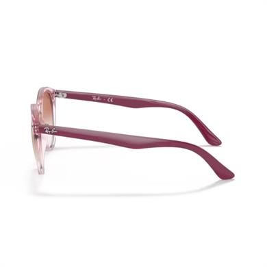 Ray-Ban RJ 9064S 7052V0 44 Çocuk Oval Şeffaf Pembe Kemik Güneş Gözlüğü