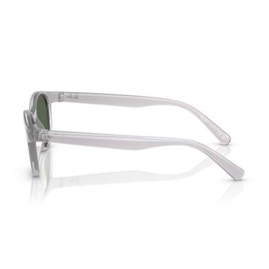 Ray-Ban RJ 9080S 717171 45 Çocuk Oval Şeffaf Gri Kemik Güneş Gözlüğü