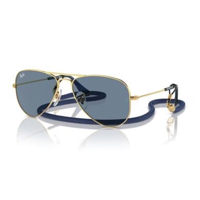 Ray-Ban RJ 9506S 2231U 52 Çocuk Pilot Gold Metal Güneş Gözlüğü