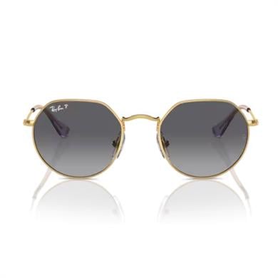 Ray-Ban RJ 9565S 292T3 47 Çocuk Oval Gold Metal Güneş Gözlüğü