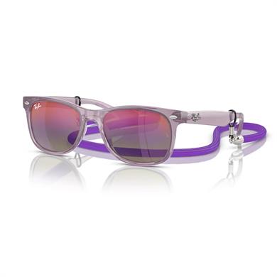 Ray-Ban RJ 9052S 7147B1 47 Çocuk Mor Aynalı Güneş Gözlüğü