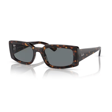Ray-Ban RB 4395 135971 54 Kiliane Unisex Yastık Kırçıllı Kahverengi Kemik Güneş Gözlüğü