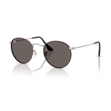 Ray-Ban RB 3447 9277B1 50 Round Metal Unisex Yuvarlak Kahverengi Metal Güneş Gözlüğü