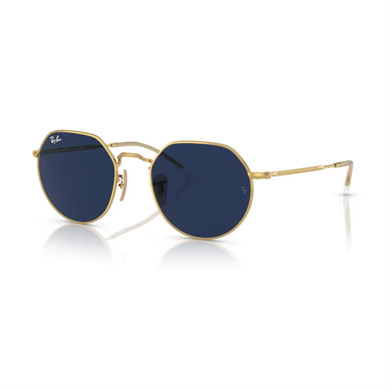 Ray-Ban RB 3565 001GG 53 Jack Unisex Geometrik Gold Photochromic Metal Güneş Gözlüğü