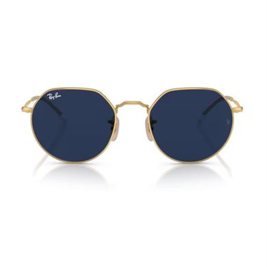 Ray-Ban RB 3565 001GG 53 Jack Unisex Geometrik Gold Photochromic Metal Güneş Gözlüğü