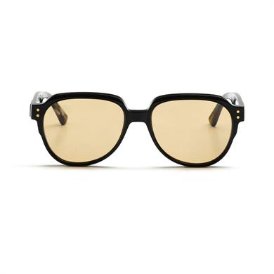 Redberry Fraser C5 55 Unisex Oval Siyah Kemik Güneş Gözlüğü