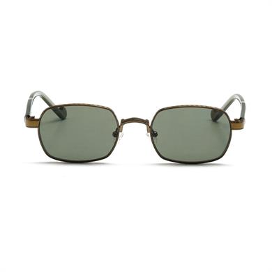 Redberry Java C4 52 Unisex Dikdörtgen Bronz Metal Güneş Gözlüğü
