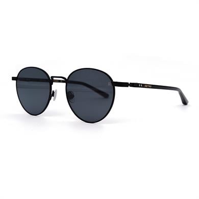Retro Oxford I C04 52 Unisex Siyah Yuvarlak  Güneş Gözlüğü
