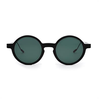 Retro REMIX II C01 45 Unisex Siyah Yuvarlak   Güneş Gözlüğü