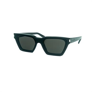 Saint Laurent SL 633 CALISTA 001 57 Kadın Cat Eye Siyah Kemik Güneş Gözlüğü 