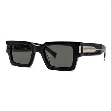 Saint Laurent SL 572 001 50 Unisex Kare Siyah Güneş Gözlüğü