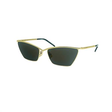 Saint Laurent SL 637 003 57 Kadın Cat Eye Gold Metal Güneş Gözlüğü