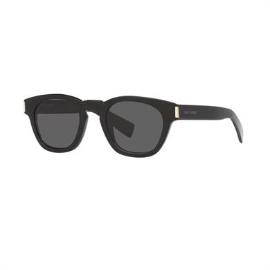 Saint Laurent SL 746 001 48 Unisex Yuvarlak Siyah Kemik Güneş Gözlüğü