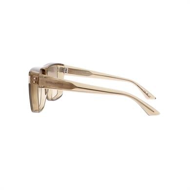 Saint laurent SL 756 003 64 Unisex Kare Şeffaf Kahverengi Kemik Güneş Gözlüğü