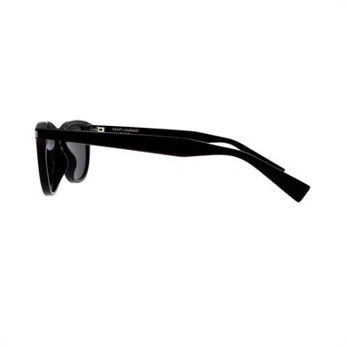 Saint Laurent SL 797 001 53 Unisex Oval Siyah Kemik Güneş Gözlüğü