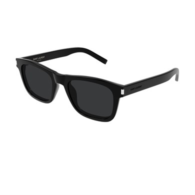 Saint Laurent SL 819 001 52 Unisex Kare Siyah Kemik Güneş Gözlüğü