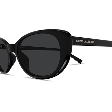 Saint Laurent SL 822 001 52 Kadın Cat Eye Siyah Kemik Güneş Gözlüğü