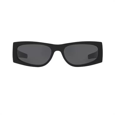 Saint Laurent SL M140 001 56 Kadın Geometrik Siyah Kemik Güneş Gözlüğü