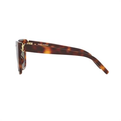 Saint Laurent SL M143 003 51 Kadın Cat Eye Kırçıllı Kahverengi Kemik Güneş Gözlüğü