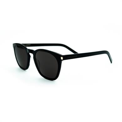 Saint Laurent SL 28 SLIM 001 49 Unisex Siyah Kemik Güneş Gözlüğü