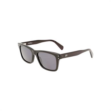 Salvatore Ferragamo SF 1039S 001 54 Unisex Dikdörtgen Siyah Kemik Güneş Gözlüğü