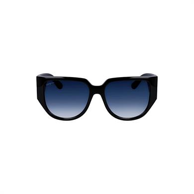 Salvatore Ferragamo SF 1088SE 001 57 Kadın Geometrik Siyah Kemik Güneş Gözlüğü