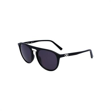 Salvatore Ferragamo SF 1090S 001 54 Erkek Aviator Siyah Kemik Güneş Gözlüğü 