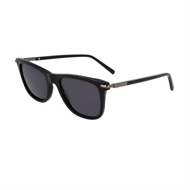 Salvatore Ferragamo SF 2028S 001 54 Unisex Dikdörtgen Siyah Kemik Güneş Gözlüğü