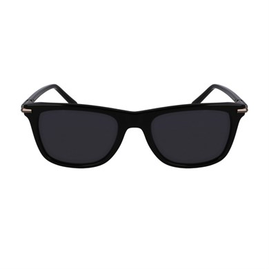 Salvatore Ferragamo SF 2028S 001 54 Unisex Dikdörtgen Siyah Kemik Güneş Gözlüğü