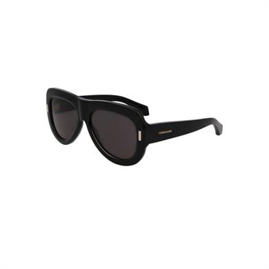 Salvatore Ferragamo SF 2029SE 001 57 Kadın Kelebek Siyah Kemik Güneş Gözlüğü