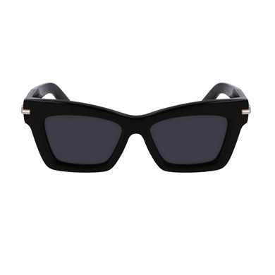 Salvatore Ferragamo SF 2031S 001 53 Kadın Cat Eye Siyah Kemik Güneş Gözlüğü