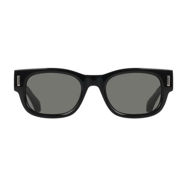 Salvatore Ferragamo SF 2064SE 001 51 Unisex Dikdörtgen Siyah Kemik Güneş Gözlüğü