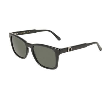 Salvatore Ferragamo SF 2086SE 001 55 Unisex Dikdörtgen Siyah Kemik Güneş Gözlüğü