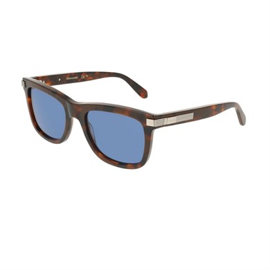 Salvatore Ferragamo SF 2088S 240 55 Kadın Dikdörtgen Kırçıllı Kahverengi Kemik Güneş Gözlüğü