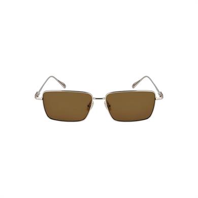 Salvatore Ferragamo SF 309S 745 57 Erkek Dikdörtgen Bronz Metal Güneş Gözlüğü