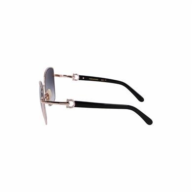 Salvatore Ferragamo Sf 312Sr 771 60 Kadın Kelebek Gri Metal Güneş Gözlüğü