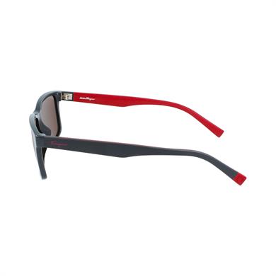 Salvatore Ferragamo SF 938S 023 57 Erkek Lacivert Dikdörtgen  Güneş Gözlüğü