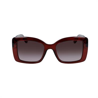 Salvatore Ferragamo SF 965S 634 54 Kadın Bordo Kare Güneş Gözlüğü