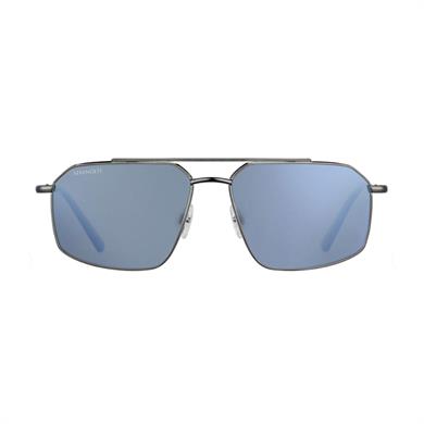 Serengeti 546002 57 Wayne Unisex Metal Polarize Dikdörtgen Güneş Gözlüğü