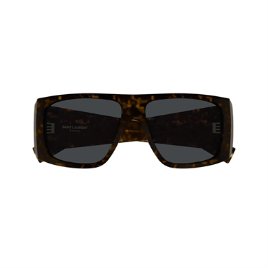 Saint Laurent SL 832 002 57 Unisex Geometrik Kırçıllı Kahverengi Kemik Güneş Gözlüğü