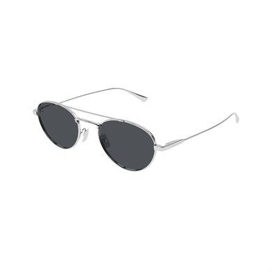 Saint Laurent SL 97 002 51 Kadın Oval Gümüş Metal Güneş Gözlüğü
